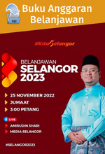 Buku Anggaran Belanjawan Selangor 2023